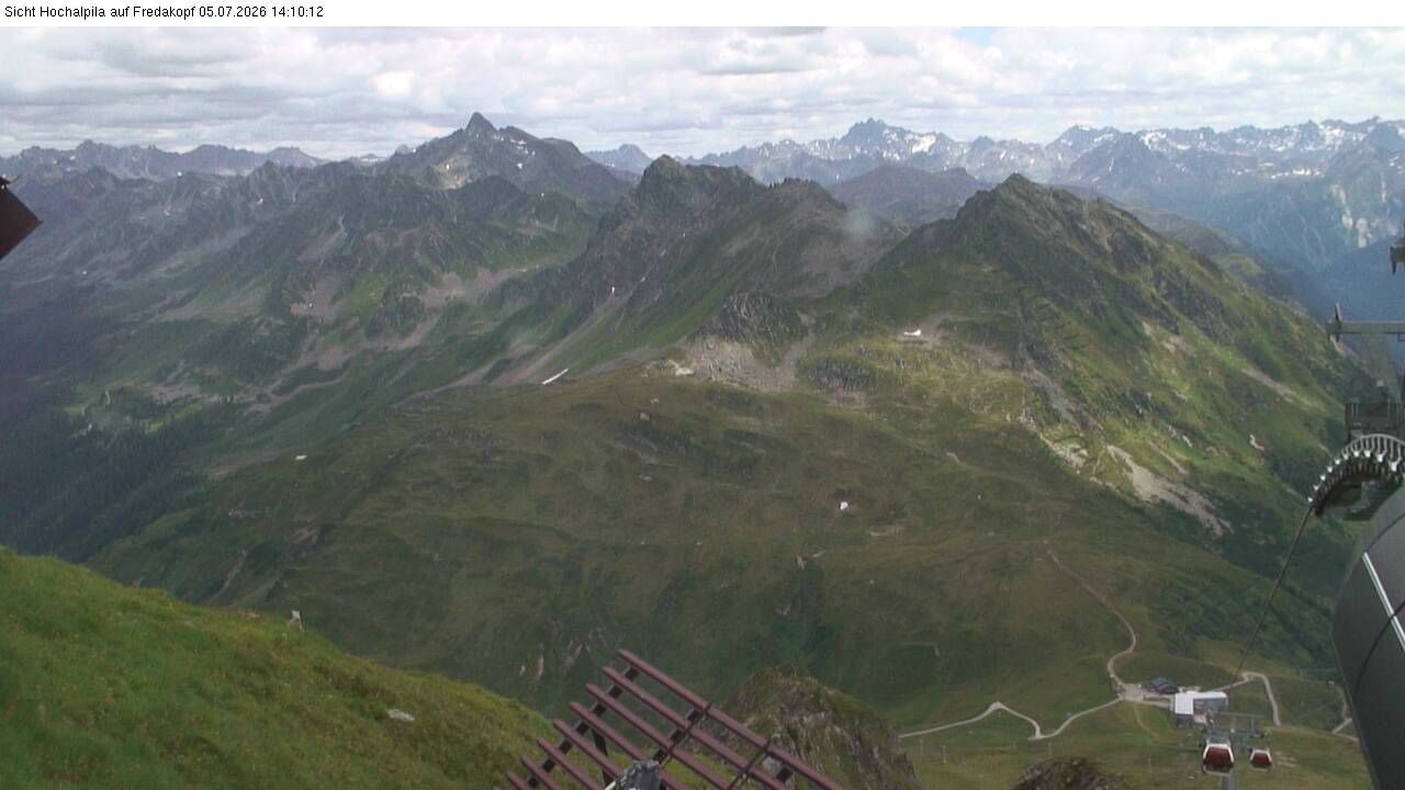 Silvretta Montafon | Hochalpila Berg auf Fredakopf