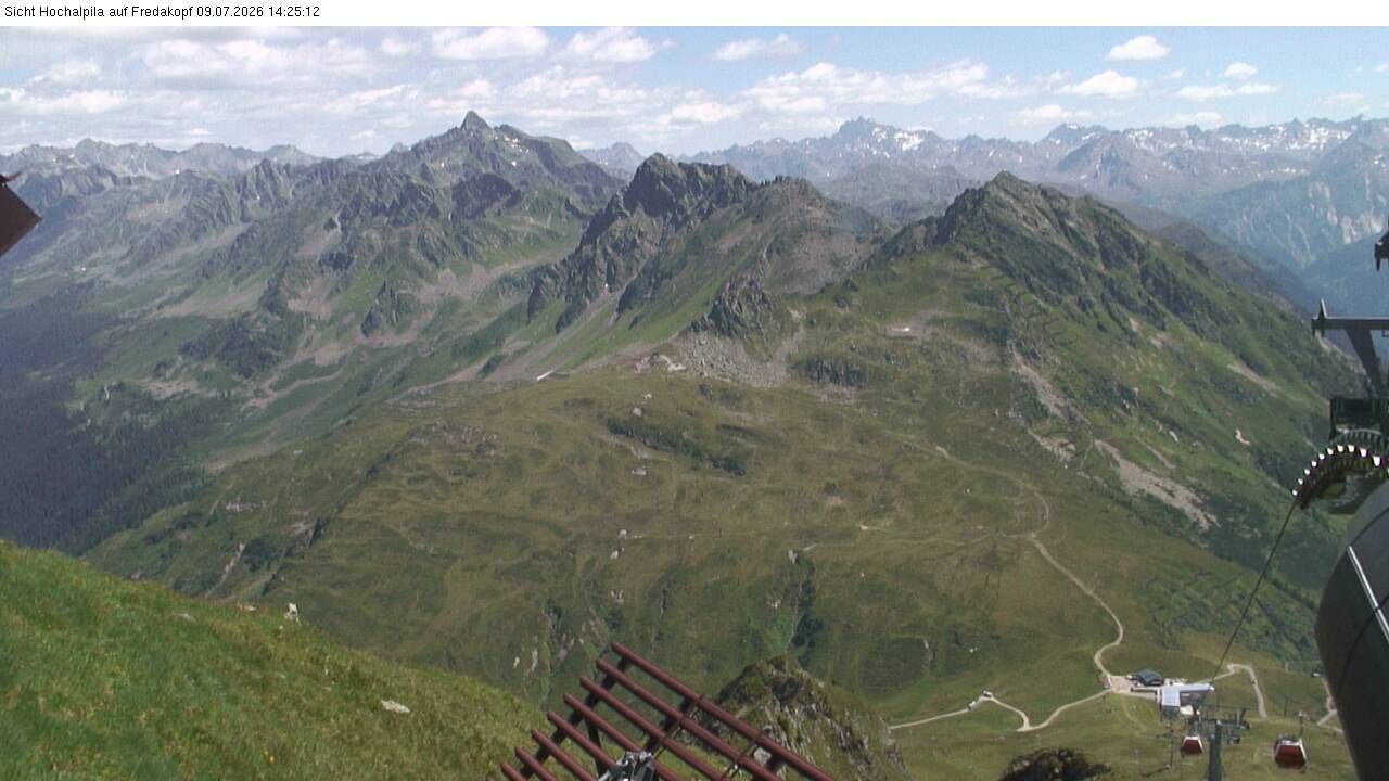 Silvretta Montafon | Hochalpila Berg auf Fredakopf