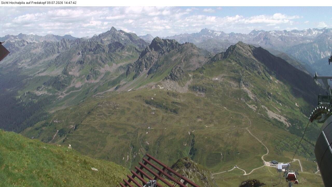 Silvretta Montafon | Hochalpila Berg auf Fredakopf