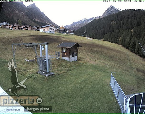 Gargellen: Blick auf den berg