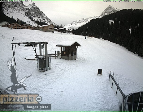 Gargellen: Blick auf den berg