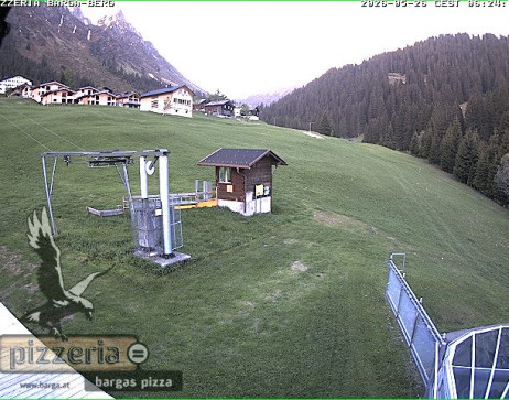 Gargellen: Blick auf den berg
