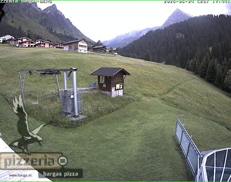 Gargellen: Blick auf den berg