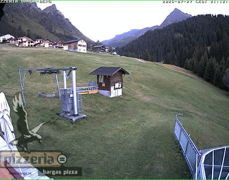 Gargellen: Blick auf den berg