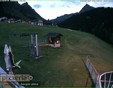 Gargellen: Blick auf den berg