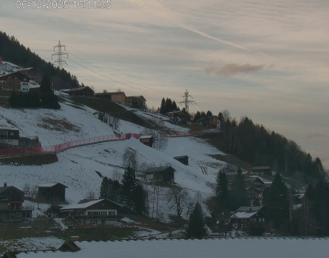 Gaschurn: Blick zur Talabfahrt