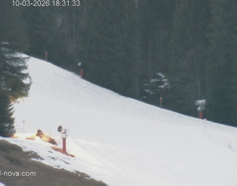Gaschurn: Blick zur Talabfahrt
