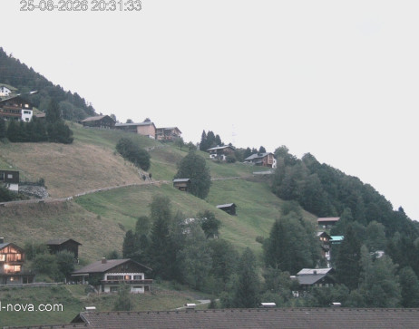 Gaschurn: Blick zur Talabfahrt