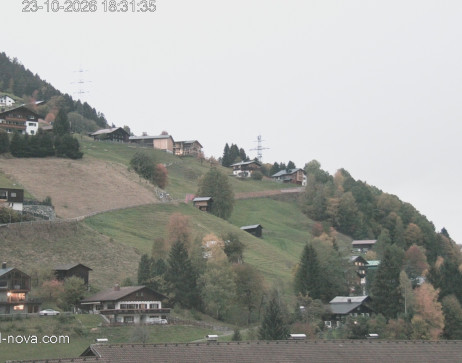 Gaschurn: Blick zur Talabfahrt