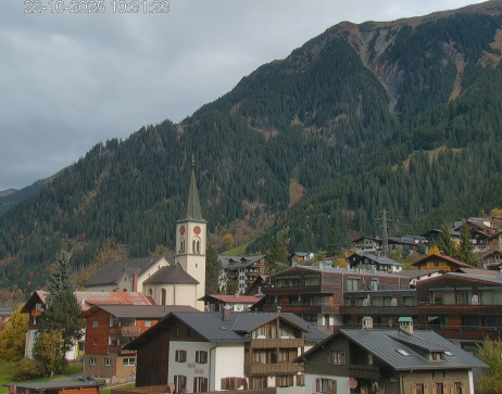Gaschurn: Blick zum Ortskern