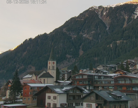 Gaschurn: Blick zum Ortskern