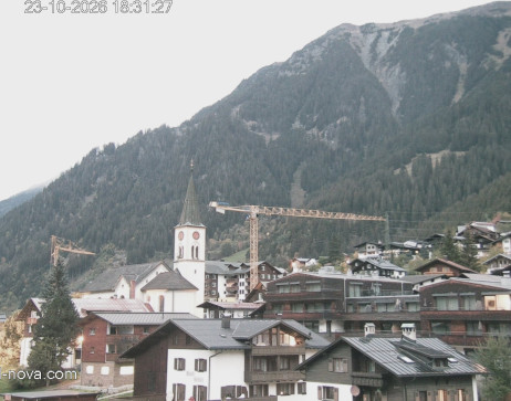 Gaschurn: Blick zum Ortskern