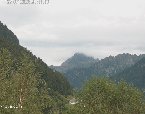 Gaschurn: Blick zur Vallüla