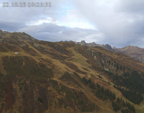 Silvretta Montafon: Blick zur Valisera