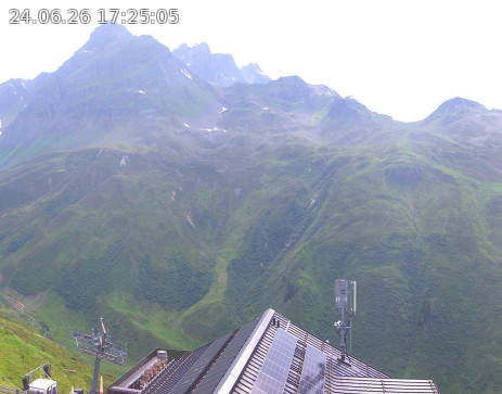 Silvretta Montafon: Blick zur Valisera