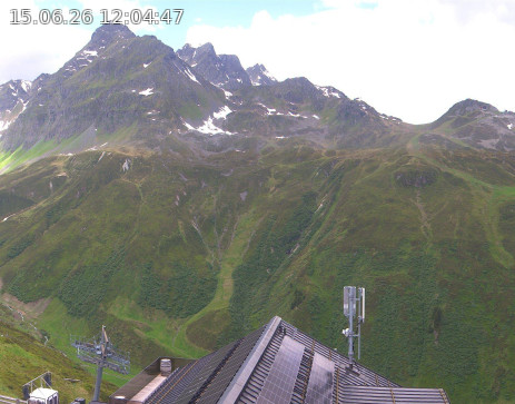 Silvretta Montafon: Blick zur Valisera