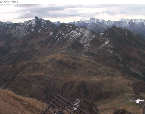 Silvretta Montafon: Blick auf Fredakopf