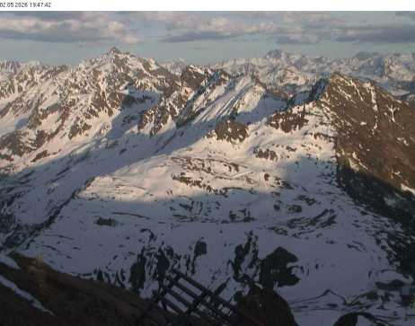 Silvretta Montafon: Blick auf Fredakopf