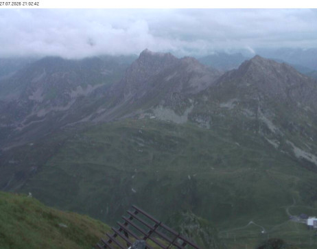 Silvretta Montafon: Blick auf Fredakopf