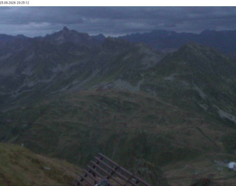 Silvretta Montafon: Blick auf Fredakopf
